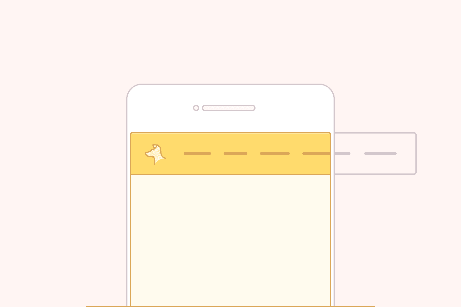 Using flexbox for horizontal scrolling navigation (featured image)