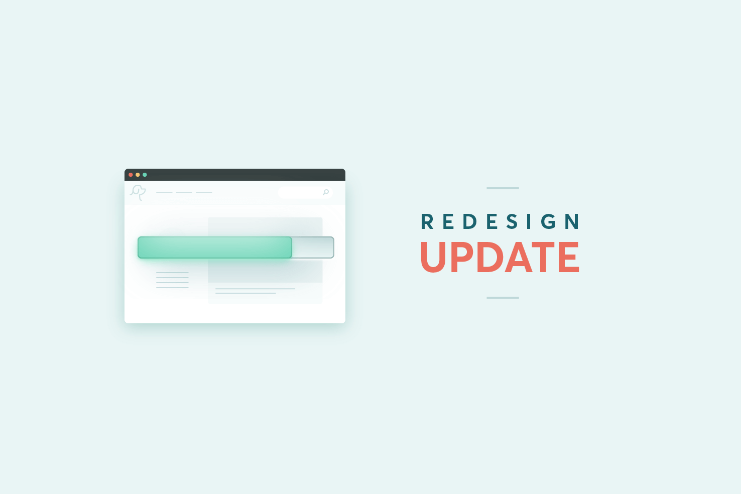 Redesign progress update