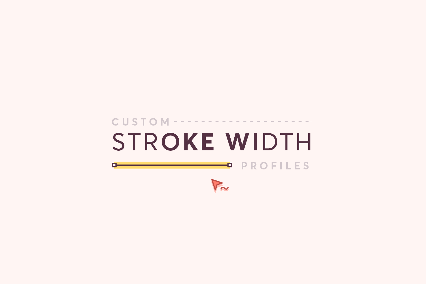 Creating custom stroke width profiles in Illustrator